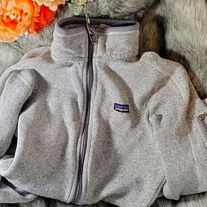 COPY - Patagonia Women's "Better Sweater" Small Long Sleeve Zip-Up Fleece Grey …